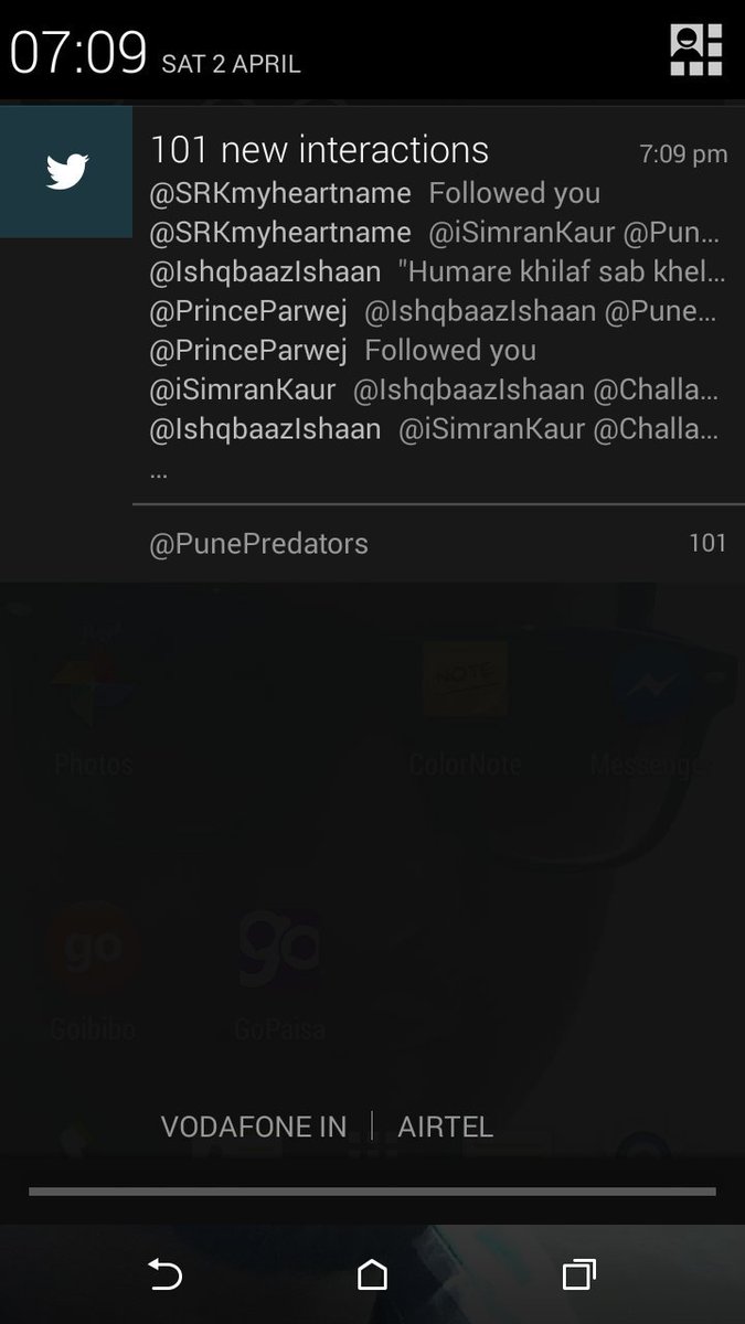 PunePredators's tweet photo. Mention box is on fire. Thanks for all the love. 😍😍😍 https://t.co/YIetAmIIc1