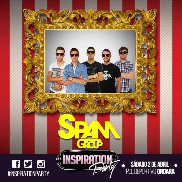 spamgroupshow's tweet image. Hoy es el gran día!!! os esperamos a todos!! @InspirationPrty #SpamGroup