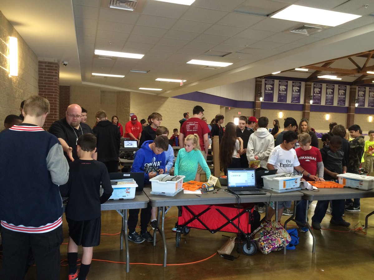 cyber_dot_org's tweet photo. Teams are gearing up for RARC Arkansas this morning in El Dorado! https://t.co/2EJhYoCe2C