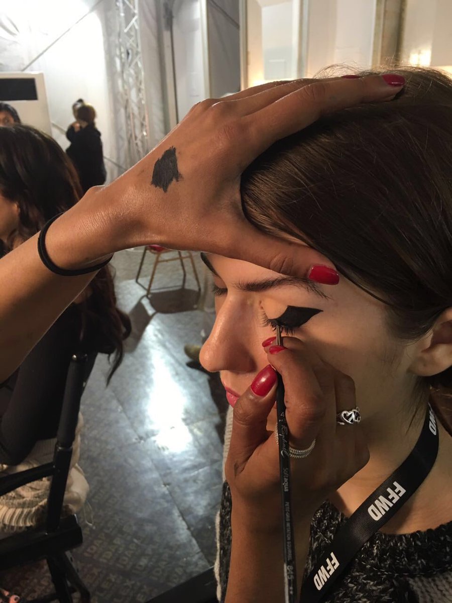 Gorgeous heavy winged eye at Sotra <a href="/MACcosmetics/">M•A•C Cosmetics</a> <a href="/ffwddxb/">Fashion Forward</a> <a href="/sotraonline/">sotra</a>