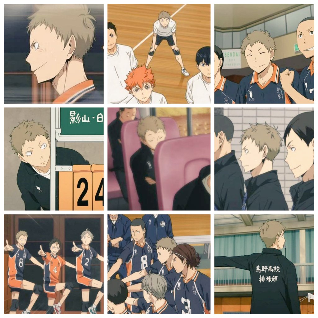 O Xrhsths ばななとナナバ Sto Twitter この人可愛さわかってくれる人いませんかね 試合に出てないし目立たない けど可愛いんですよ彼 好きな食べ物が紅しょうがって 笑 試合に出てるとこいつか見たいなぁ ハイキュー 烏野 Ws 木下久志 T Co Sj33hbbyld