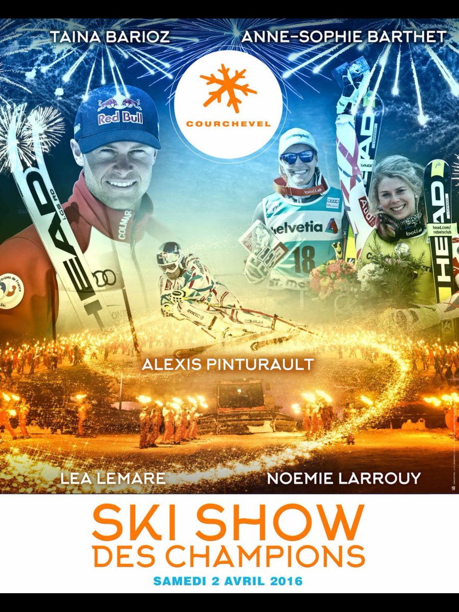 Top_Ski_News's tweet photo. Rendez-vous ce soir @courchevel pour le Ski Show des Champions #Pinturault #Barthet #Barioz 3 TOP champions #Savoie https://t.co/9ykiDFf6Eh
