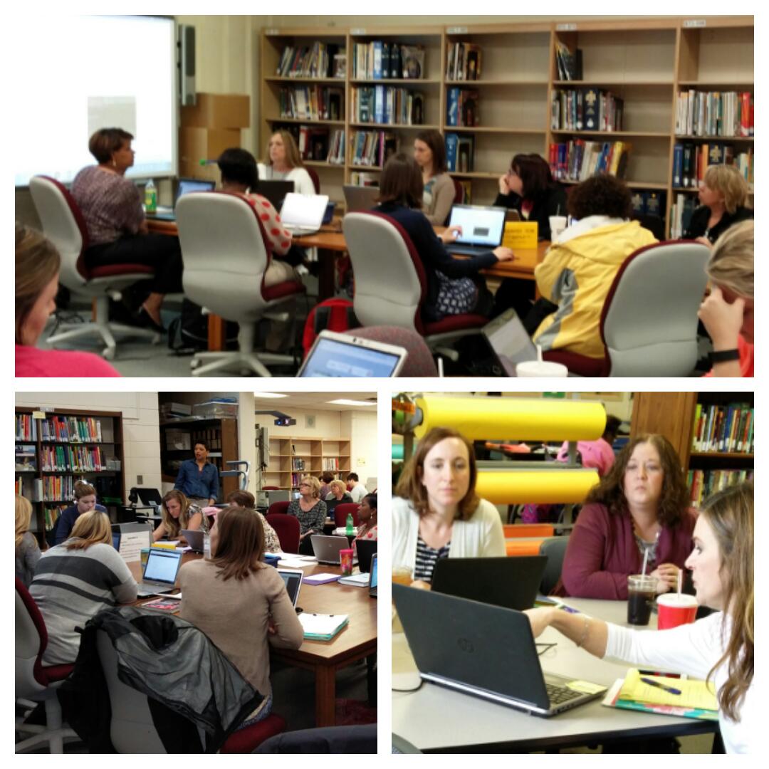 MsBrennickELA's tweet photo. The GPS Forum.  GCC's mapping out instructional pathways. @branham_e @SheSmiBib #jcps #clearroute #fillmytank https://t.co/VJThD8OIwe
