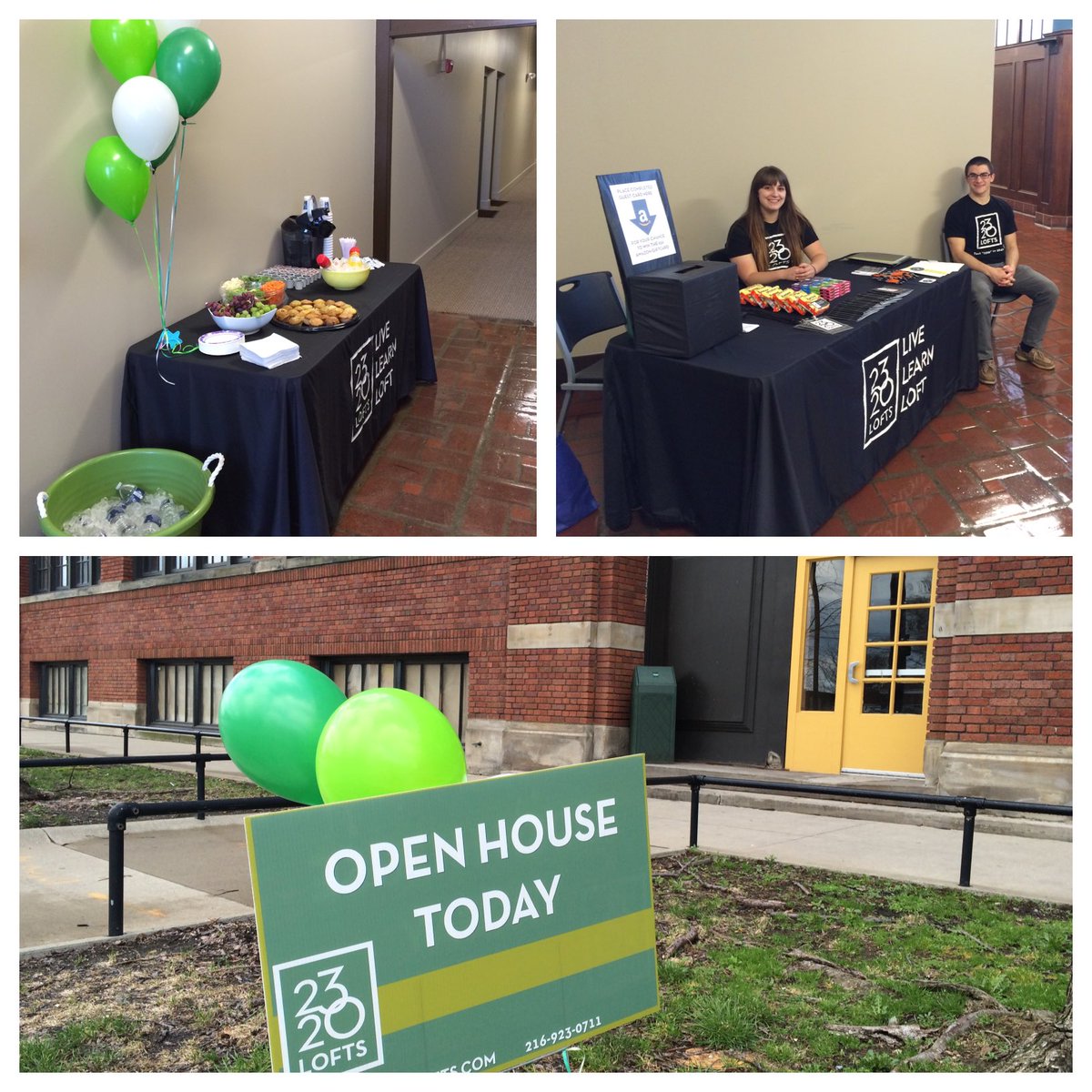 2320Lofts's tweet photo. The Open House is just about underway! Come stop by for a tour, raffle, snacks and more! #2320lofts #LiveInTheCity https://t.co/ps7LbKAHPk