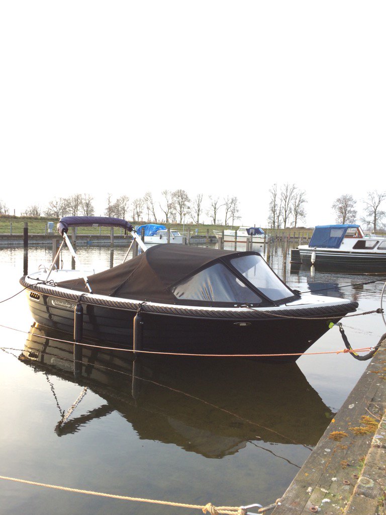 Weer op z'n plek na het eerste testtochtje met <a href="/SandraTuinman/">Typisch Sandra</a>. Laat dat mooie weer maar komen!