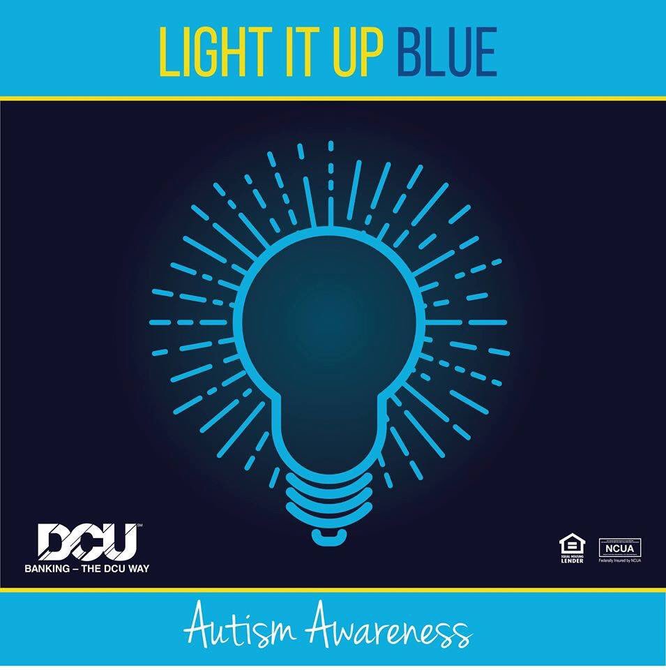 Light It Up Blue for #WorldAutismAwarenessDay