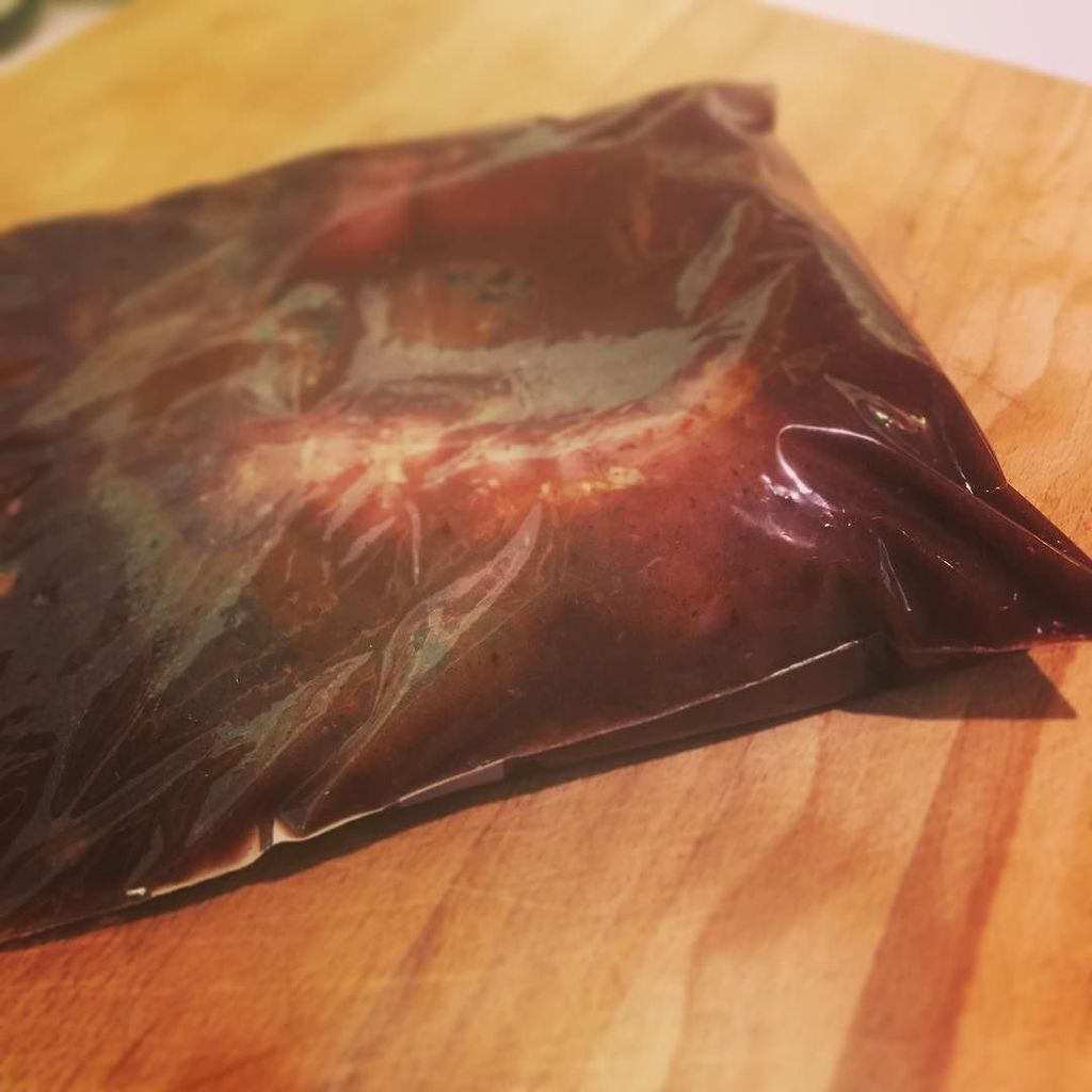 NUTRiBULLETFans's tweet photo. Pork loin. Marinating in the most insane homemade Jerk BBQ sauce with added chillis. Oh hello Portaloo. #bbq #hotns… https://t.co/9Q9joC368q