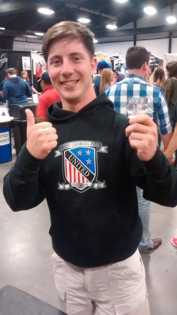 RegulatorBeer's tweet photo. New Regulator Superfan. #worldbeerfest #tavernalleybrown #ncbeer https://t.co/yaVc33phm0