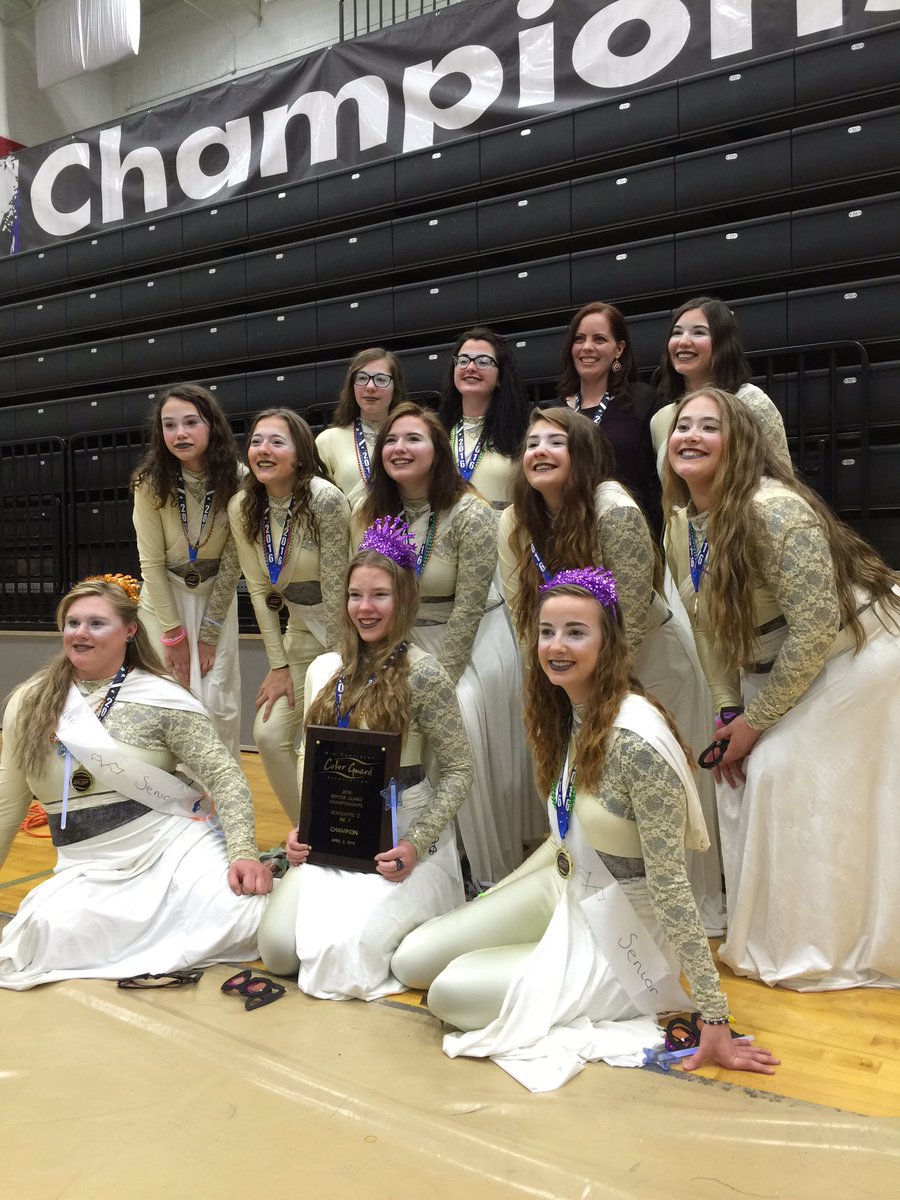 HillsboroR3Band's tweet photo. Introducing your 2016 MCCGA Scholastic C Gold Medalisists! #mmcga #wgi @HHS_Athletics https://t.co/LylTJxQH5k