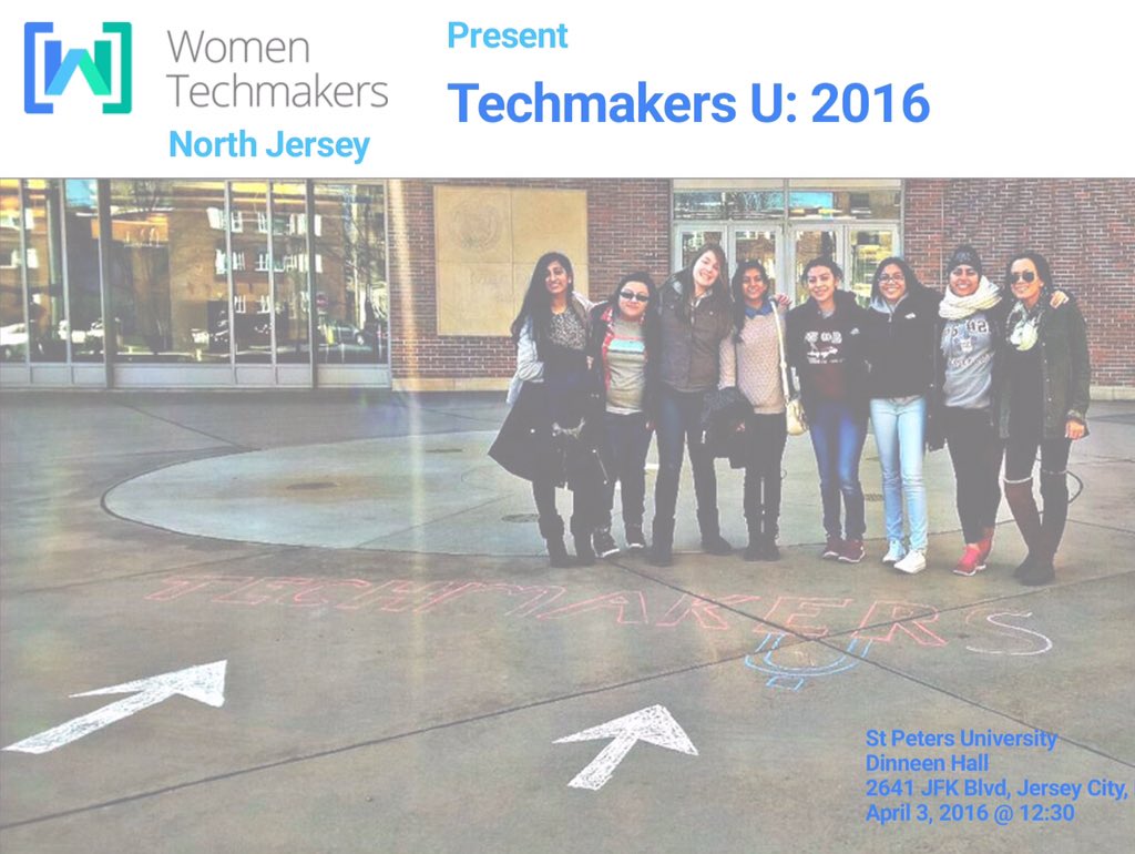 WTMnorthjersey's tweet photo. Less than a couple of hours away!! #TechmakersU #iwdnj Register at https://t.co/i5uTpFU5ao https://t.co/BuP4Co10jz