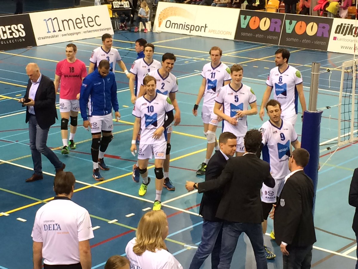 LycurgusVolley's tweet image. Yes de finale is bereikt na een 3-1 zege @Dynamovolleybal!Setstanden 25-20, 25-21, 24-26 en 25-16.