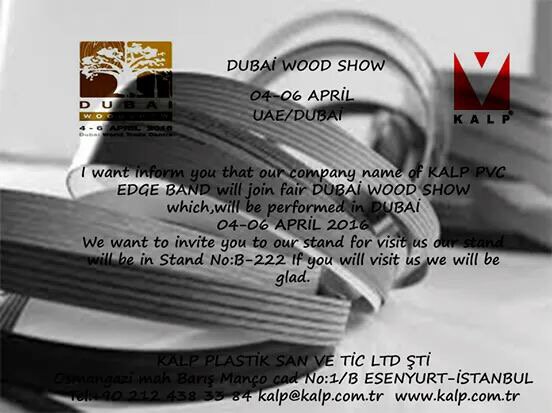 ARASESER's tweet image. 4-6 April 2016  Wood show dubai