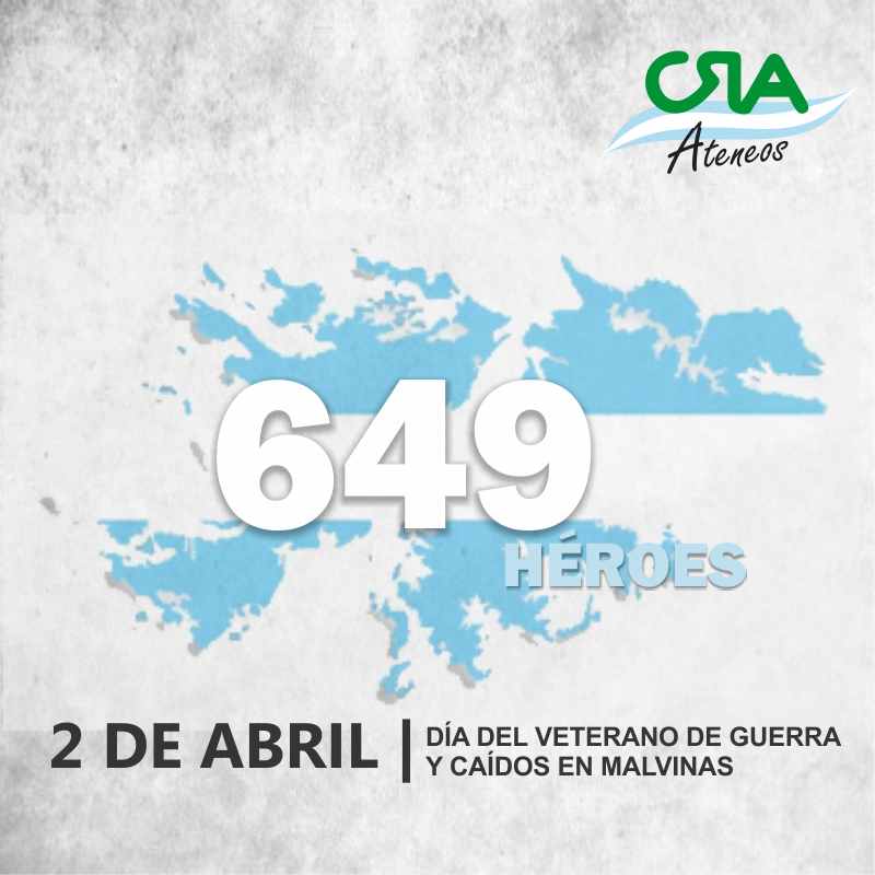 Por esos héroes que lucharon en Malvinas. Los recordamos siempre.
