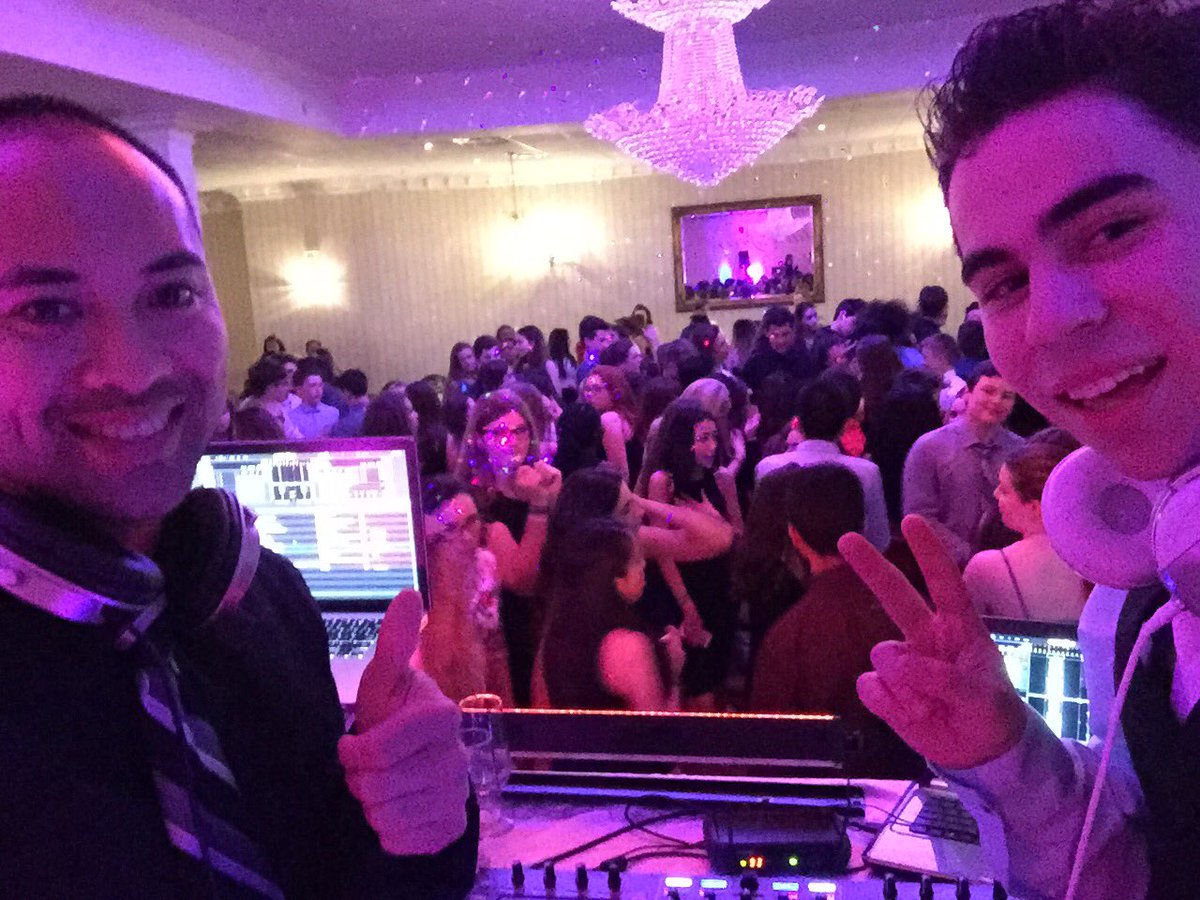 MikeCLeadership's tweet photo. DJ MikeC, DJ Danny D, @MikeyMic @FJRCSS Semi-Formal #PlayhouseProductions #SunshineSound https://t.co/xGKWQKlqur