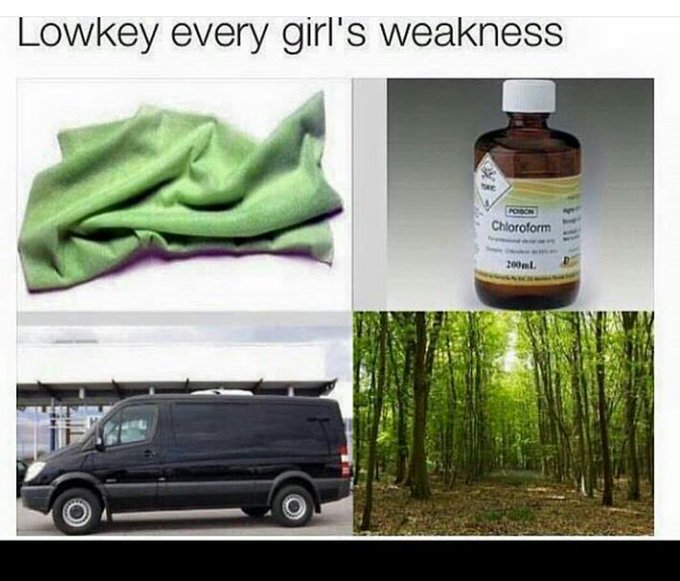 Lol I'm not sure about you ladies but yeah I love a good chloroform after my day #wtf https://t.co/h<a href="/tag/wtf"class="tags"><span>#wtf</span></a>