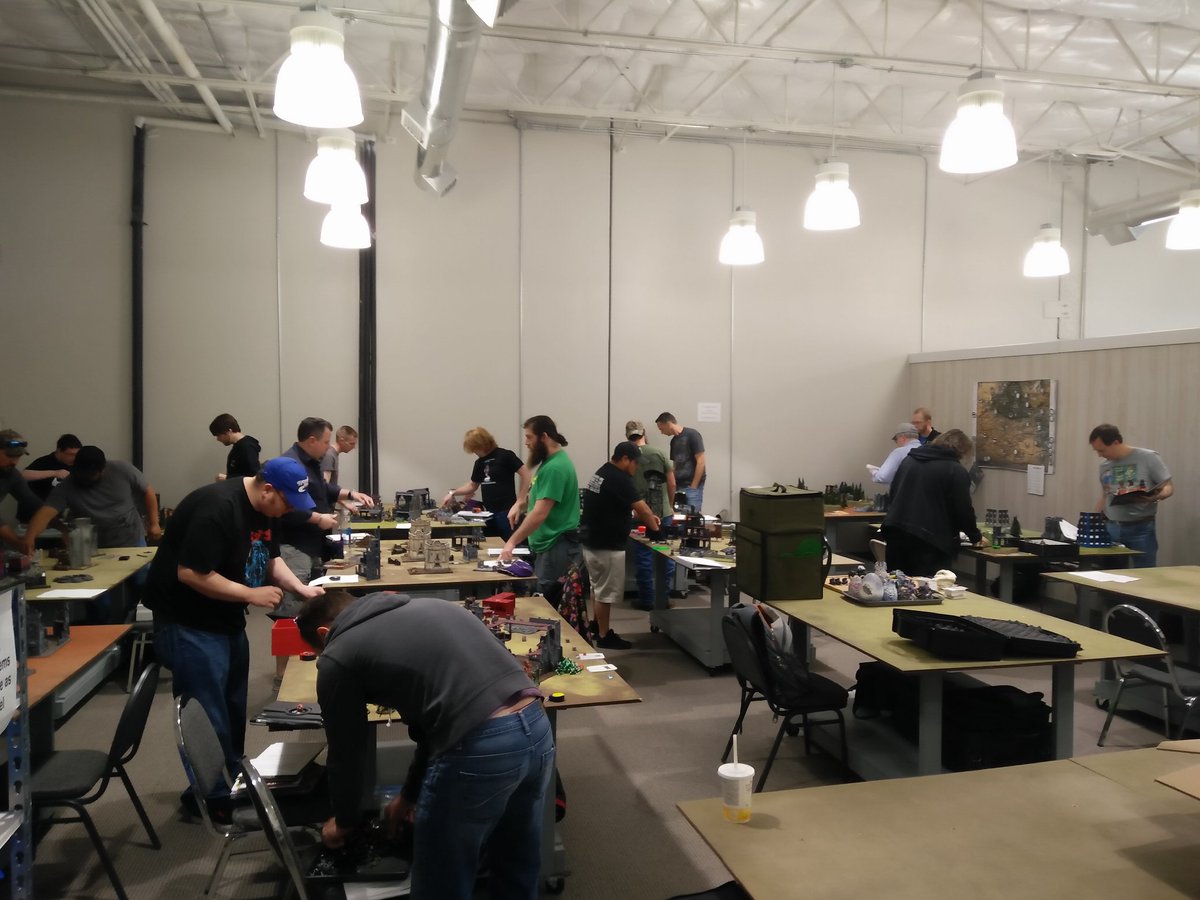 Texas40k's tweet photo. Game 1,  GO! https://t.co/SHyLQU09cl