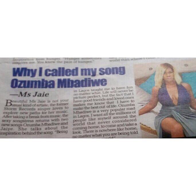 janine_y21's tweet photo. Grab today's Vanguard and get to know me a little better 💋
#msjaie #lovelove https://t.co/6ypm7DGPUL https://t.co/3grYYszDYZ