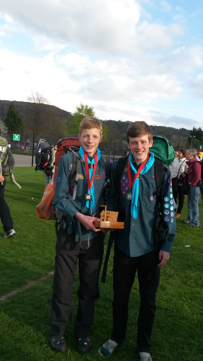 notallthesame1's tweet photo. #CheshireHike  Here is a photo of Sam &amp; Daniel last year with their Award. 
Good luck to everyone this weekend. https://t.co/tdvXfIRWg9
