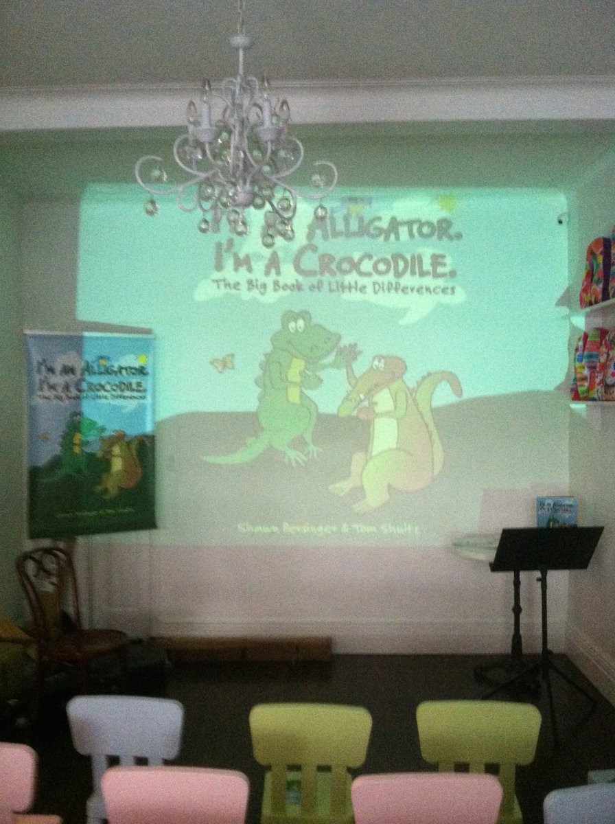GatorCrocBook's tweet photo. We had a great time hosting an I'm An Alligator. I'm a Crocodile. BIRTHDAY PARTY! at A La Mode Shoppe in NYC. https://t.co/voQuhZ1B2X