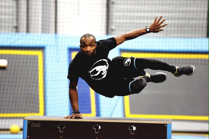 FoucanAcademy's tweet photo. Have you booked on to #EasterCamp2016 in #southampton Come and try #freerunning with the pioneer @SebastienFoucan 😃 https://t.co/FPRRrRl1wW