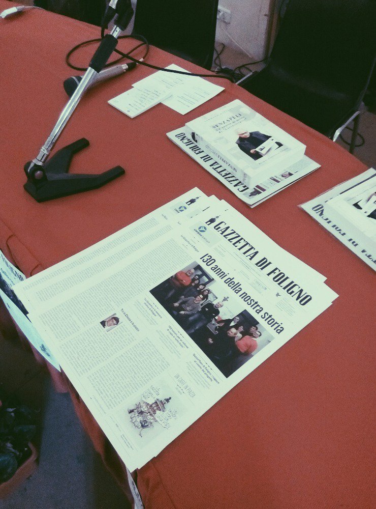 GazzettaFoligno's tweet photo. Siamo pronti per cominciare 
#130esimo #AuguriGazzetta https://t.co/Nz5spuBSXP