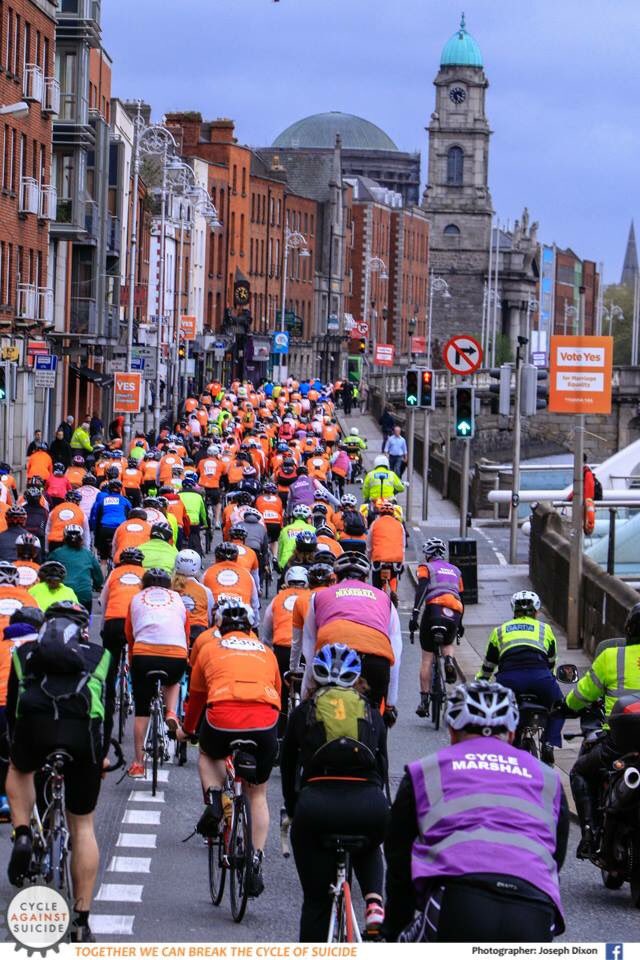 Dublin cyclists❗️We're departing Phoenix PK on Day 1 of this year's Cycle, Sunday,April 24th. Join us #BreakTheCycle