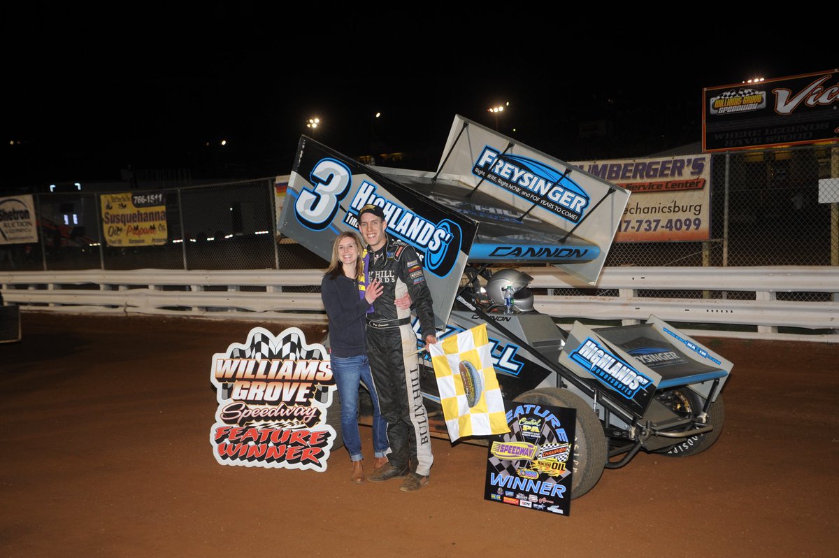 WilliamsGrove's tweet photo. ICYMI: @Pat_Cannon3 and @adrianshaffer21 begin April in victory lane! https://t.co/mknrEWvsPK https://t.co/2AYZT1sttR