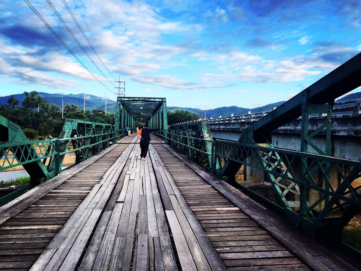 Kimzaaq's tweet photo. สะพานประวัติศาสตร์ปาย @อ.ปาย จ.แม่ฮ่องสอน #reviewThailand #reviewmaehongson #reviewpai https://t.co/hAmRMi9aMj