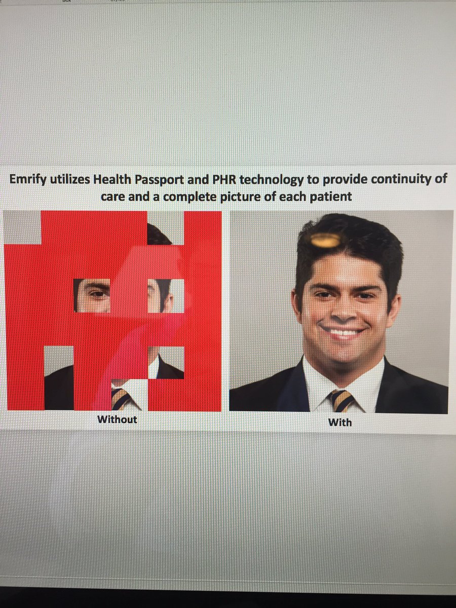 emrify's tweet photo. Emrify Passport and PHR creates the full picture for providers of every patient. #Emrify https://t.co/1RBt8OxplB