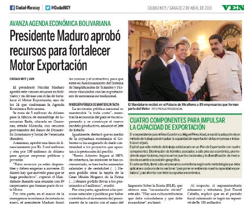 CarylBertho's tweet photo. Nuestro Pdte. @NicolasMaduro consolidando los Motores de la Revolución #AbrilDeLealtad https://t.co/ckbjb8iCsA