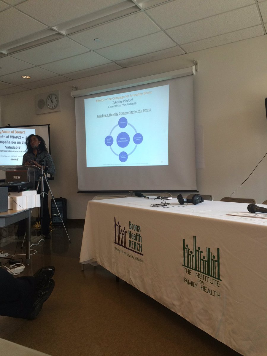 At the #Not62 town hall on how to get the Bx from being last in health disparities. <a href="/BxHealthREACH/">Bronx Health REACH</a> <a href="/transalt/">Transportation Alternatives</a>