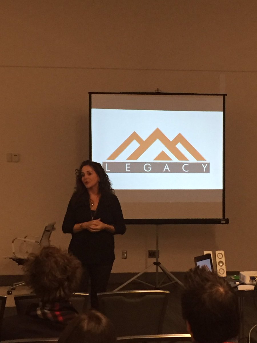 Josee_Lec's tweet photo. La très inspirante @AnneMarcotte à la @LegacyCan ! https://t.co/8hOGdKMgxr