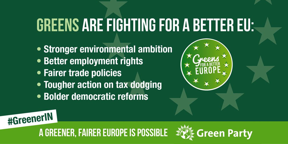 CarolineLucas's tweet photo. This is the #EU we’re working for - let’s stay &amp; fight for it together.  Please RT if you’re with us #GreenerIN https://t.co/FkX3JPW0GS