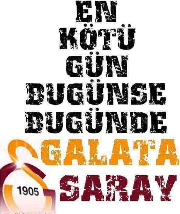 BU GÜN GÜNLERDEN GALATASARAY😃😃😃