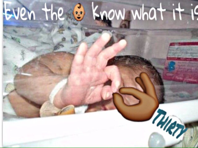 3ThirtyMillz's tweet photo. #👌🏾thirty https://t.co/Z5jb41SmFt