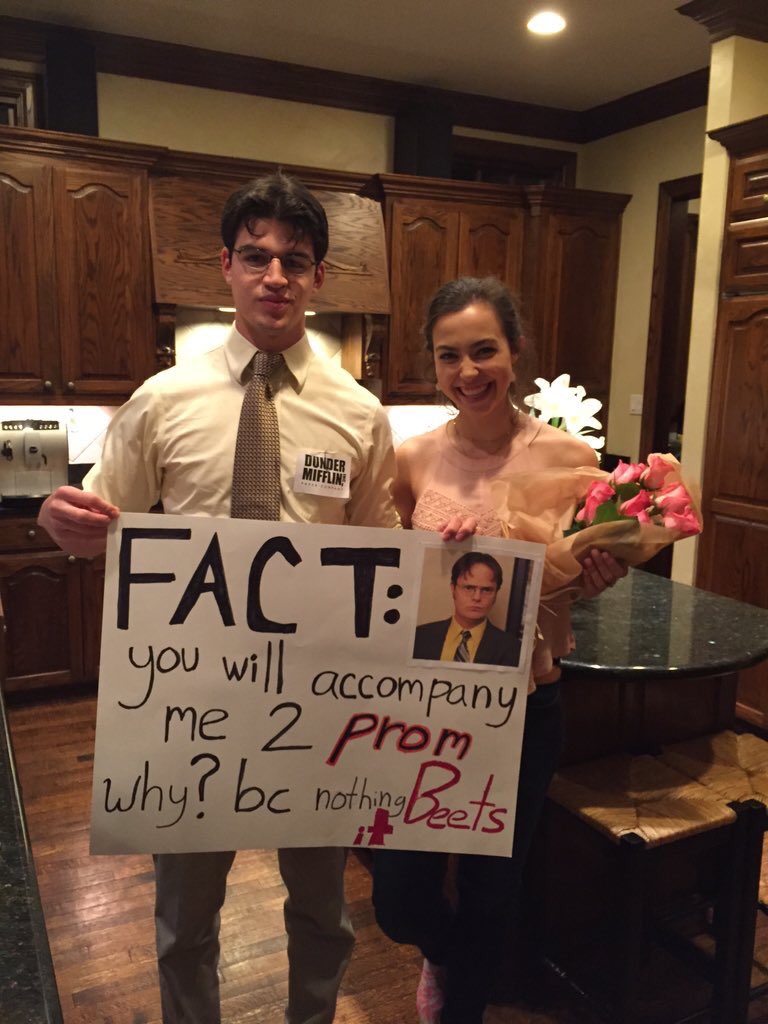 Promposals! on Twitter: "Fact: The Office promposals are AMAZING ...