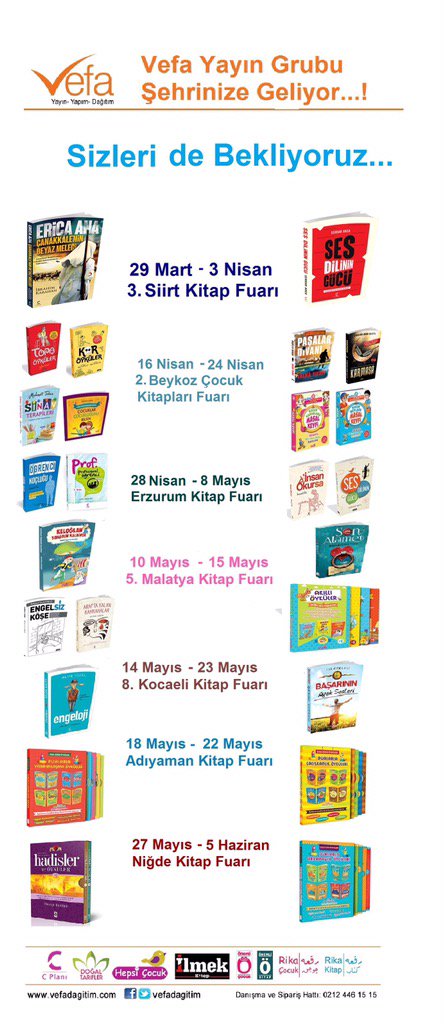 Yedi bölgede okurlarla buluşma TAKVİMİ <a href="/sgiray69/">said giray</a> <a href="/aliyeyucel/">Aliye Yücel</a> <a href="/sakca/">Serdar Akca</a> <a href="/mteber/">Mehmet Teber</a> <a href="/AyhanBahceli/">Ayhan BAHÇELİ</a> <a href="/fatmasah/">Fatma Şahin</a> @yazarismailoz