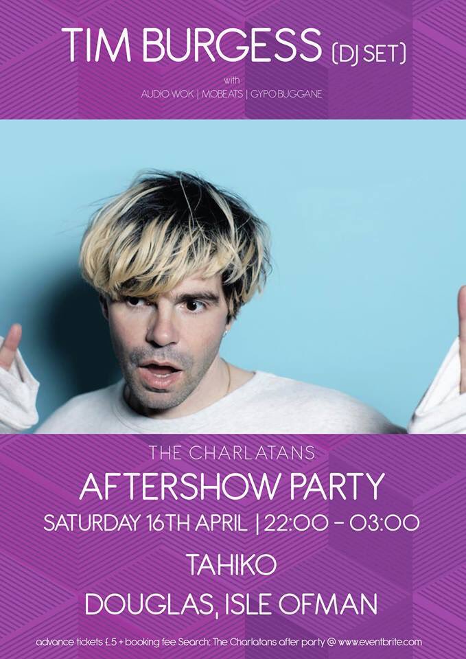 Retweet to win! 2 passes for our Isle of Man gig &amp; 2 tickets for the aftershow party. Winner tomorrow 9pm Go!!