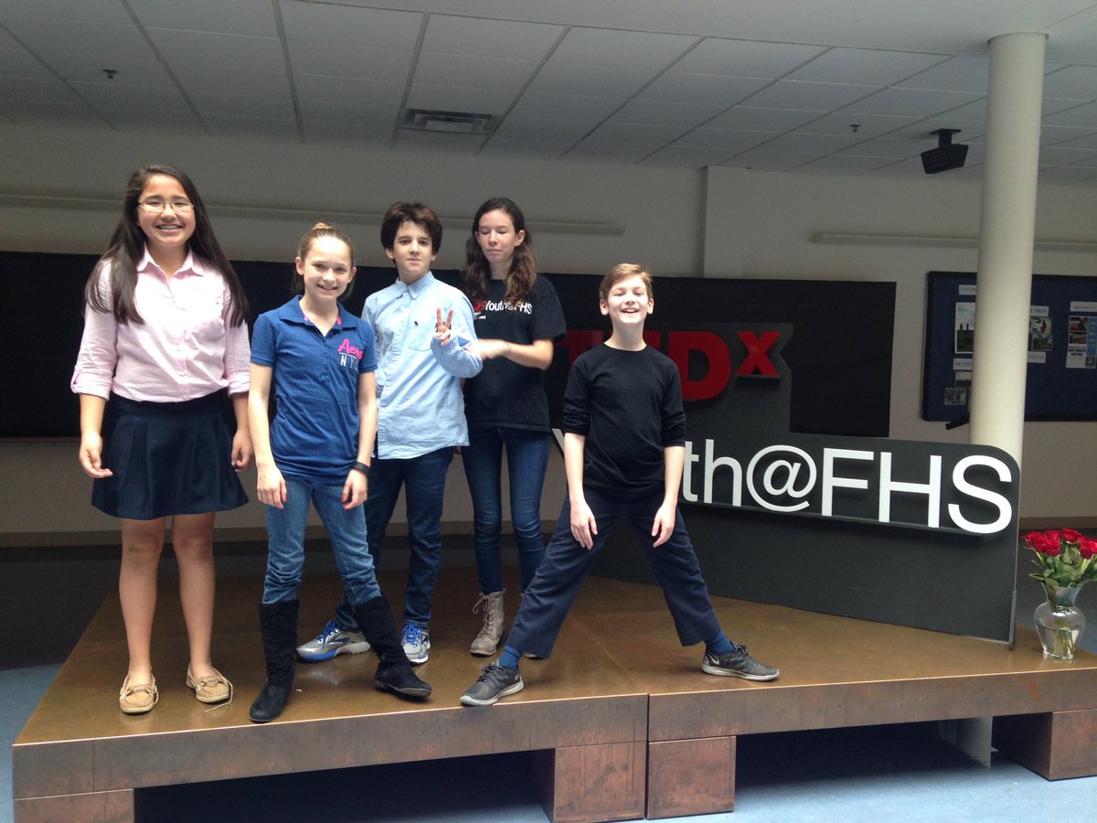 joeygstarnes's tweet photo. Middle school tedxers getting ready! @TEDxYouthFHS #tedxyouthfhs #myflinthill https://t.co/na5nQ4ZEvA