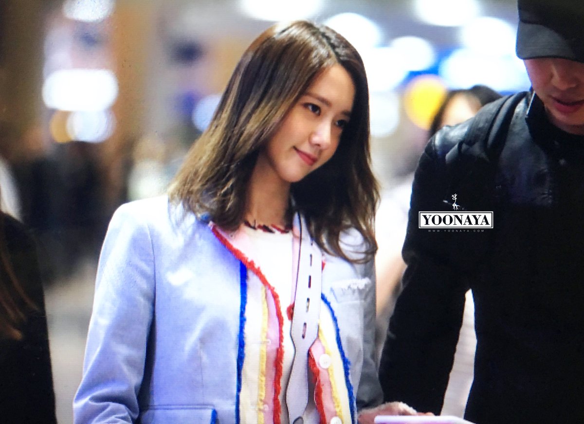 [PIC][03-04-2016]YoonA trở về Hàn Quốc vào rạng sáng nay CfDMxfpUIAA9kFj