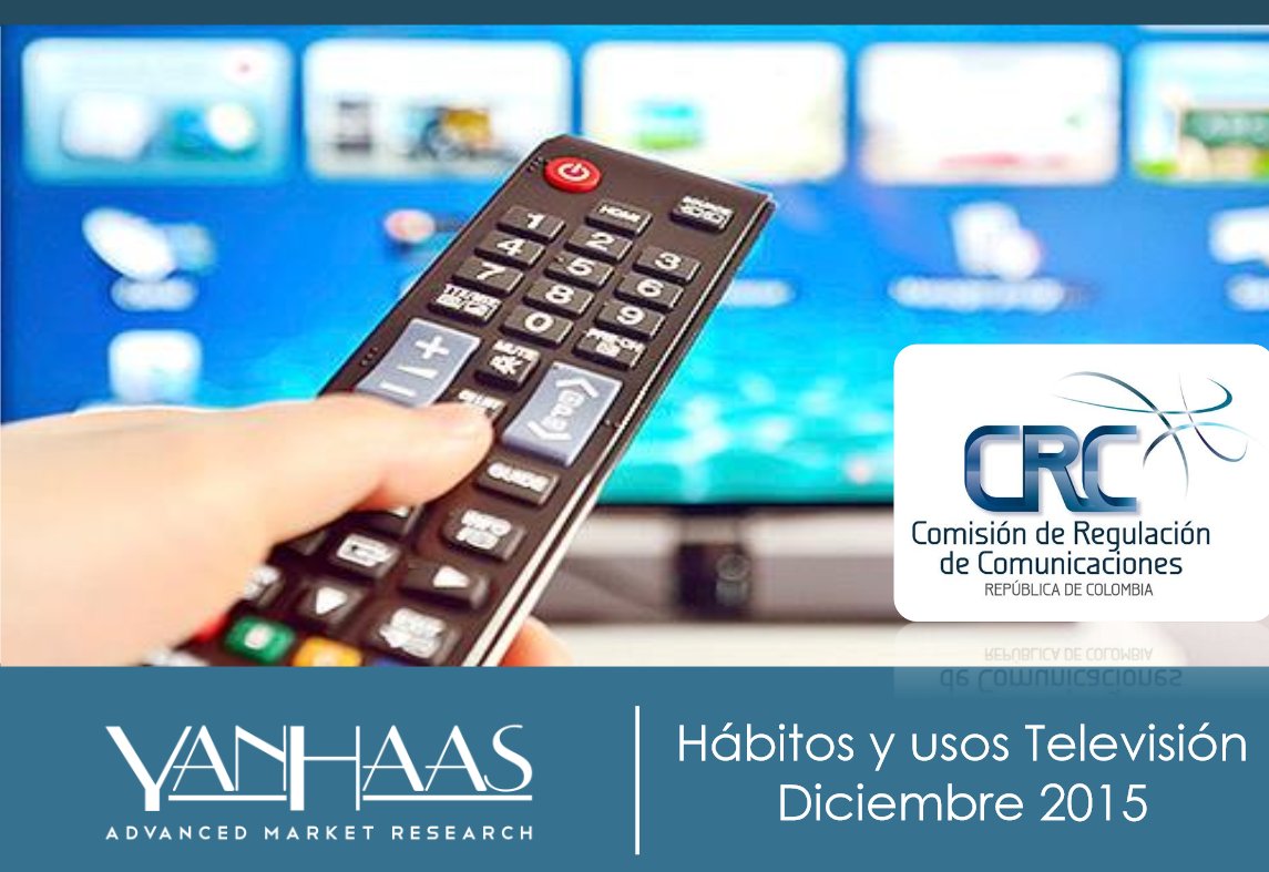 CRCCol's tweet photo. Publicamos el estudio sobre Hábitos y usos de TV en 2015. Consúltalo en https://t.co/v0ImxKohEf https://t.co/UH0nLNSZ1h