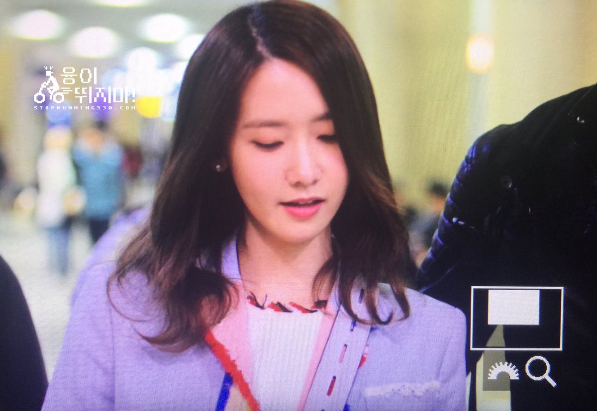 [PIC][03-04-2016]YoonA trở về Hàn Quốc vào rạng sáng nay CfDNRIJUYAAnasN