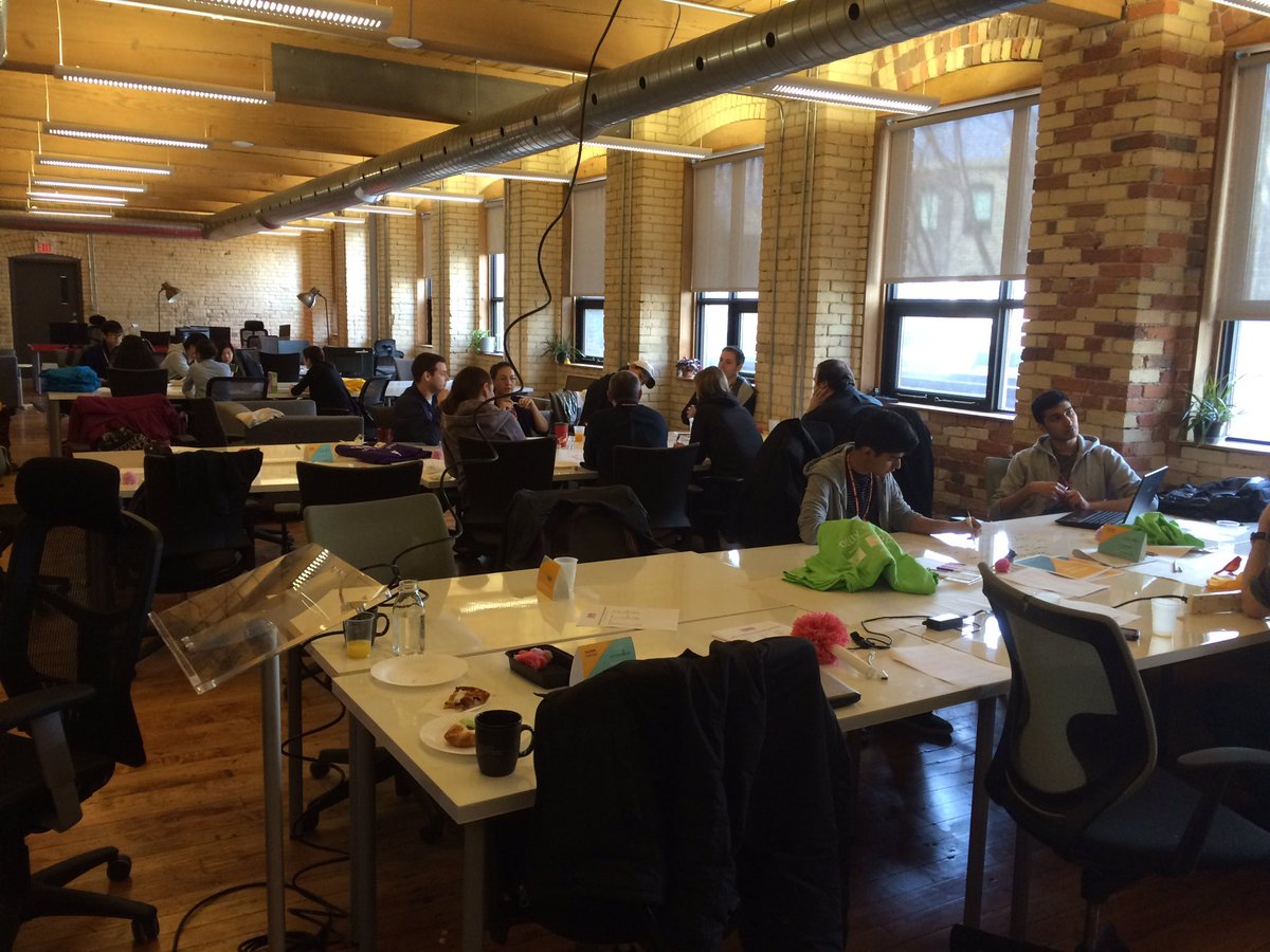 CndnSafeSchools's tweet photo. Brilliant ideas coming together this afternoon at #bullystop cyberbullying hackathon at @lighthouse_labs https://t.co/M4Knj9Lspf