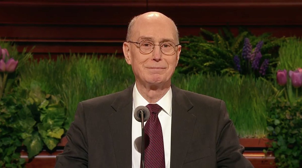 ldsconf's tweet image. “All of us have had our faith tested.” #PresEyring | #LDSconf