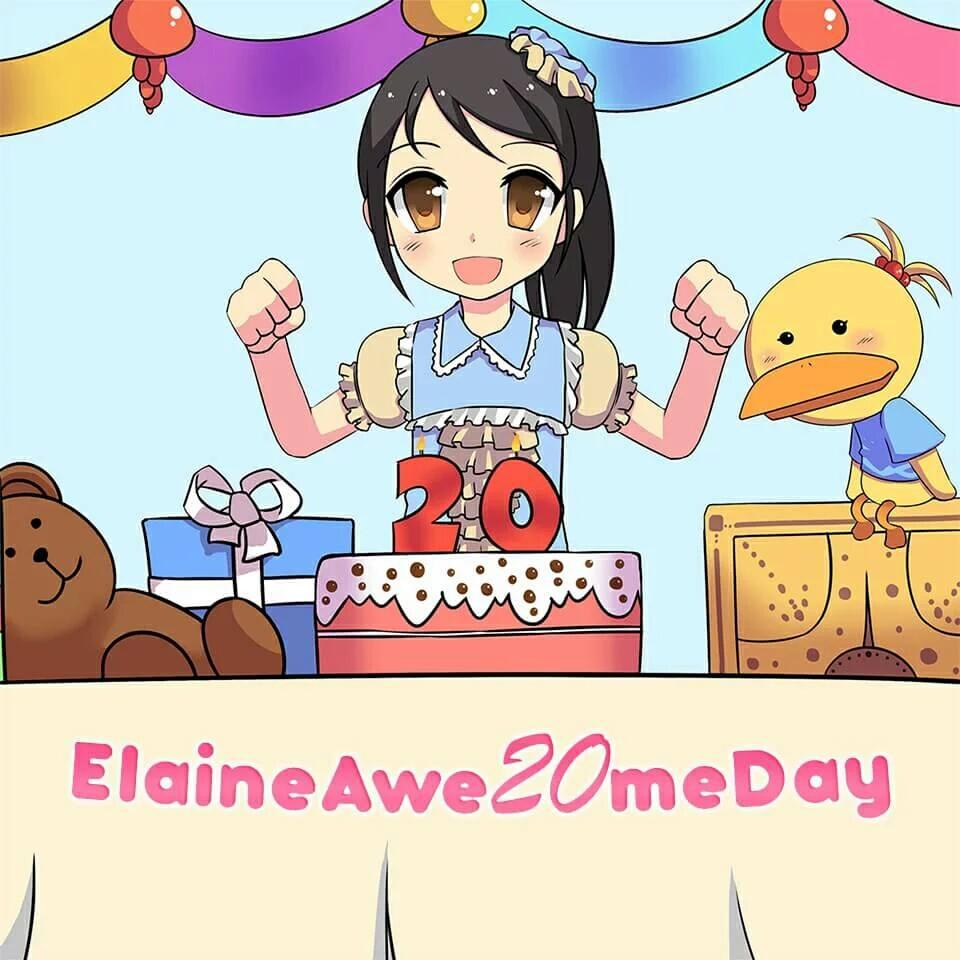 Happy 20th Birhday to <a href="/H_ElaineJKT48/">Elaine Hartanto</a> of JKT48 Team J
#ElaineAwe20meDay