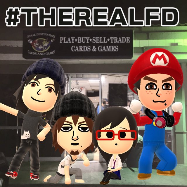 Aru762mmR's tweet photo. Me and my fellow #THEREALFD team after our first meeting w/ Papi FD *_* #Miitomo #Miifoto https://t.co/xD8m4WVNVk