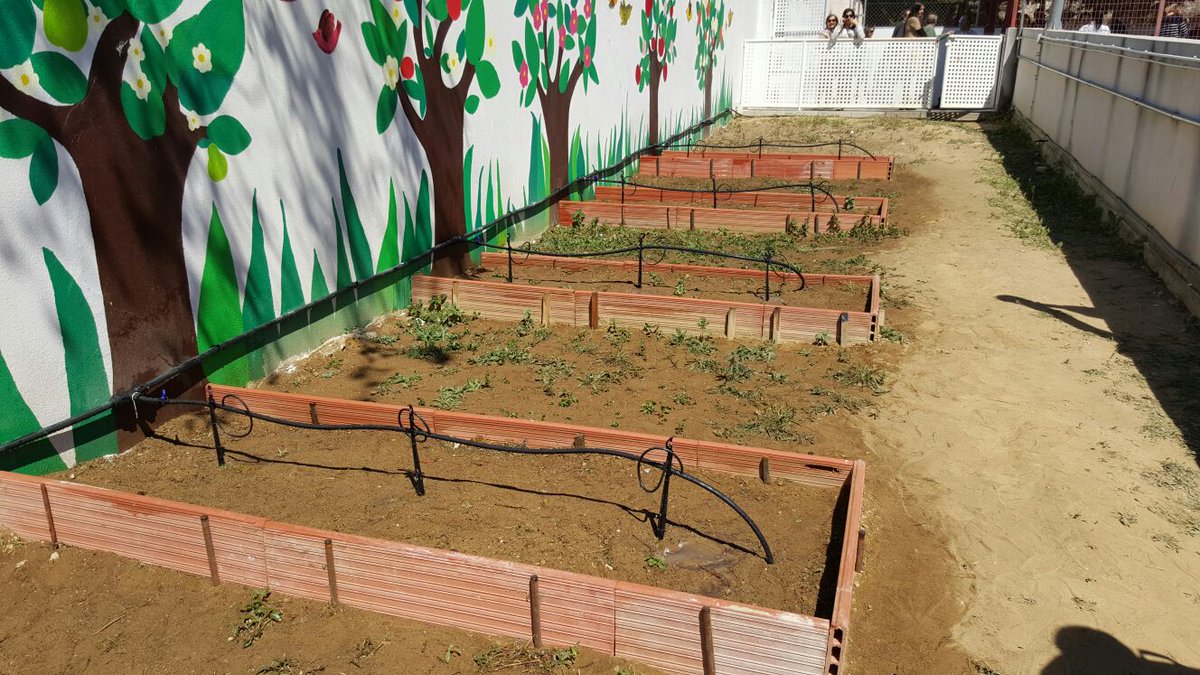 El huerto de Infantil de <a href="/San_Estanislao/">San Estanislao</a> listo para la siembra de verano