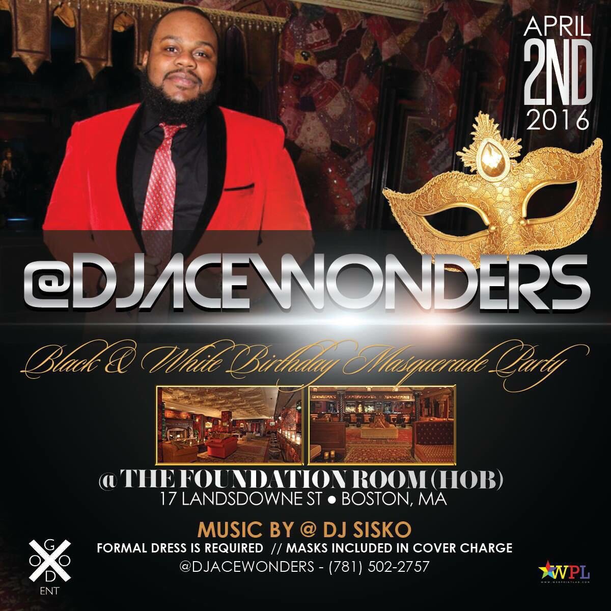 GOOD_Promotions's tweet photo. #GOODPromoPush for @djacewonders and @IamDjSisko *Initiated* 🕹 @HOBBoston #TheFoundationRoom https://t.co/p9yMPrJZPa