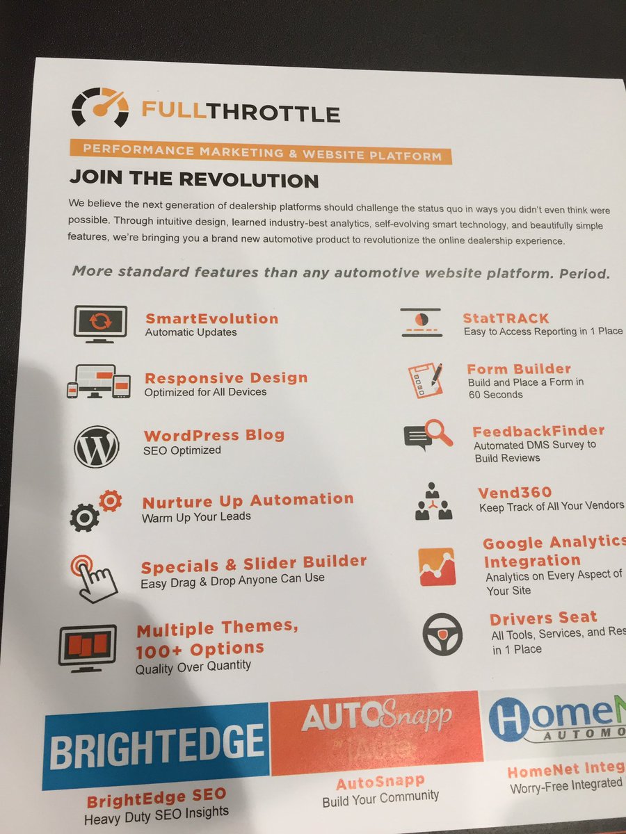 BillParlaman's tweet photo. Do you want an #automotivewebsite that actually works? Check this out. #NADA2016 @StreamCompanies https://t.co/CYQ7UHsZJX