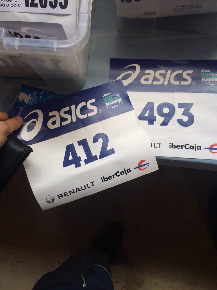 Todo listo para mañana darlo todo en la <a href="/mediodemadrid/">Movistar Madrid Medio Maratón</a> #suerteequipo #aputotope #buscamosmmp #ct3sports  #soloson21